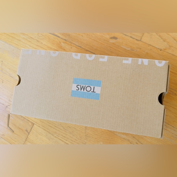 Toms Women's Blue Slip-On Shoes - Picture 6 of 6